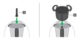 ② Conseillère Thermomix » TM6 + 2ème bol+ cutter 1475